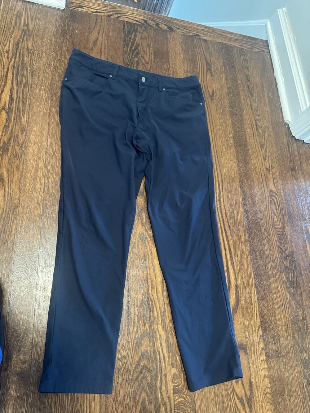 Lululemon ABC Slim Pant Warpstreme Men's 36x30 Navy